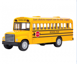 School bus, a metaphor of your school social media account