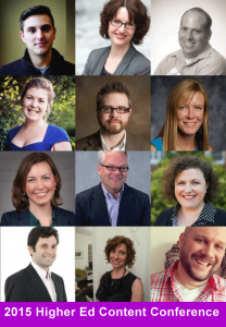 2015 Higher Ed Content Conference