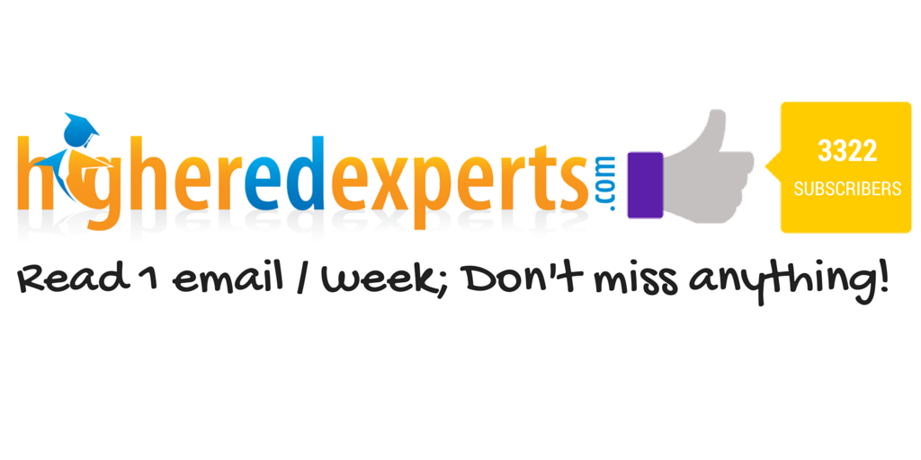 Newsletter: New @HighereEdExperts Faculty, Market Research, FB & Instagram Redesigns, #HESM Stories & Online Trust