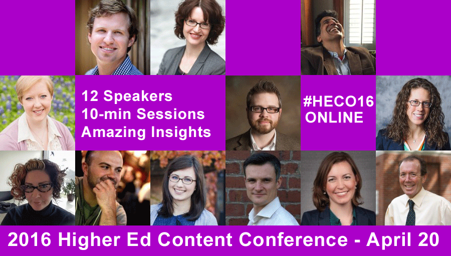 Higher Ed Content Conference